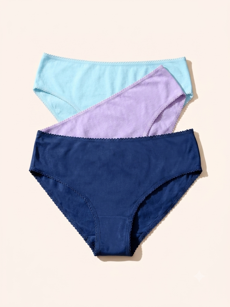 Mid-Rise Seamless Comfort Briefs - Pack of 3