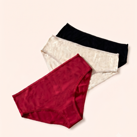 Mid-Rise Comfort Briefs - Pack of 3