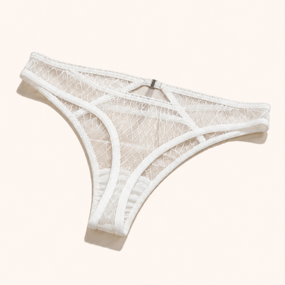 Signature Lace Strappy Thong
