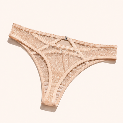 Signature Lace Strappy Thong