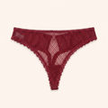 Signature Geometric Lace Thong
